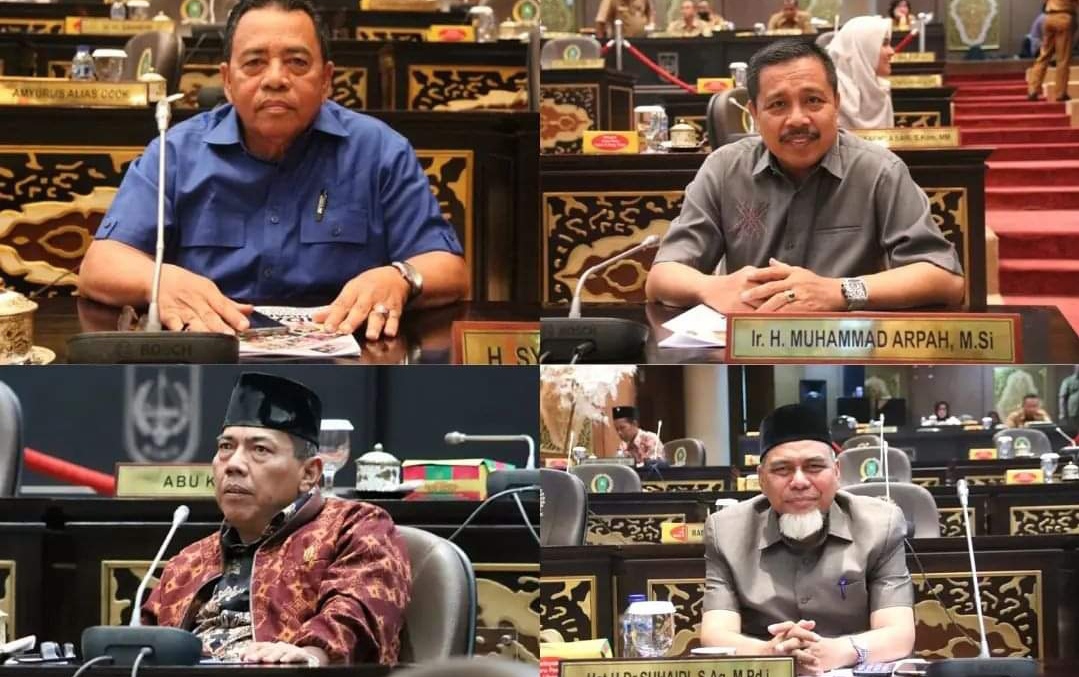 Rapat Paripurna DPRD Riau terkait LKPJ Kepala Daerah Tahun 2022.