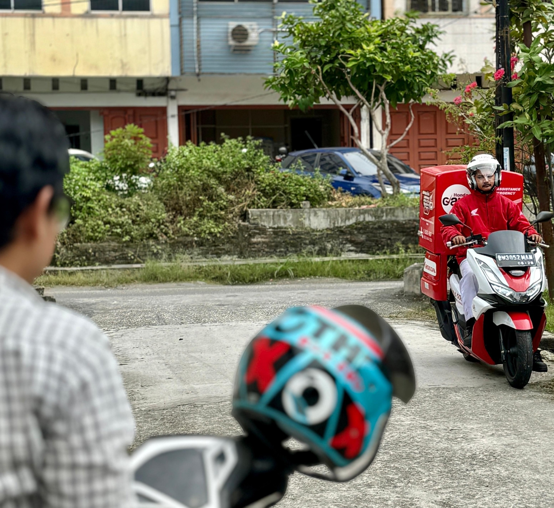 Ilustrasi layanan Honda