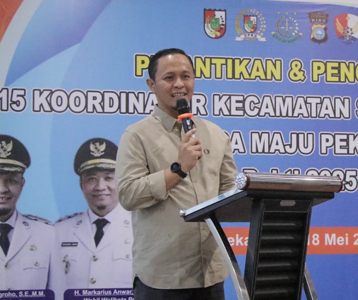 Wali Kota Pekanbaru Agung Nugroho. Foto: Istimewa.